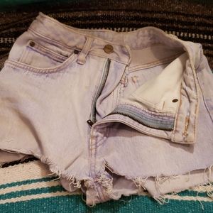Edwin cutoff denim shorts
